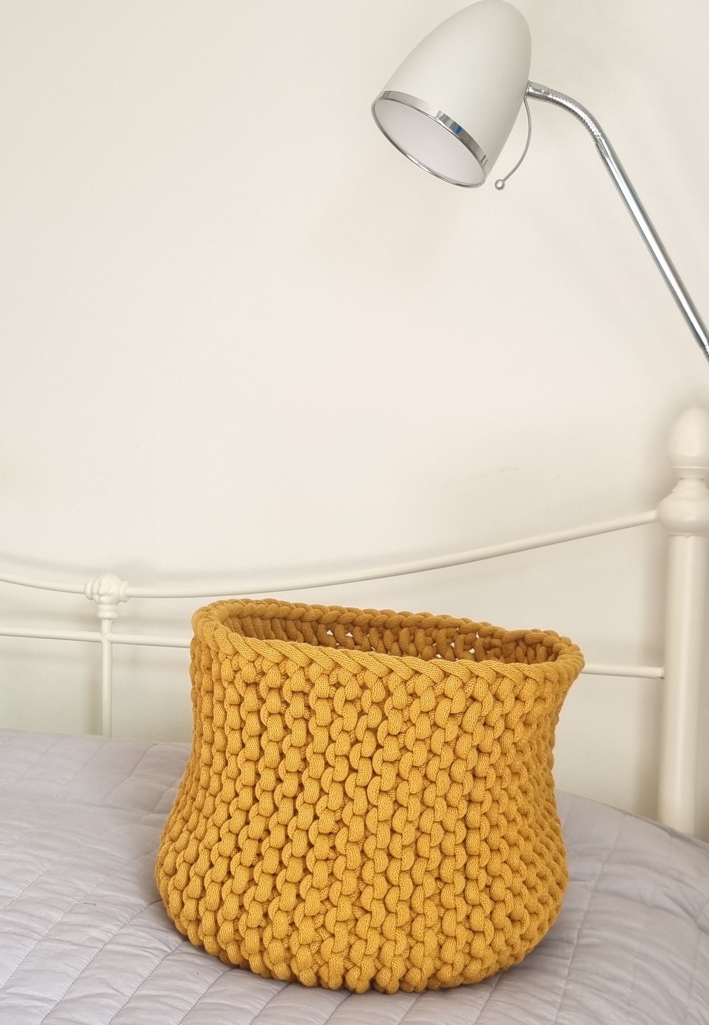 Large Knitted Basket