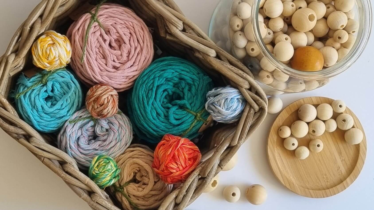 cotton cord and craft accessories