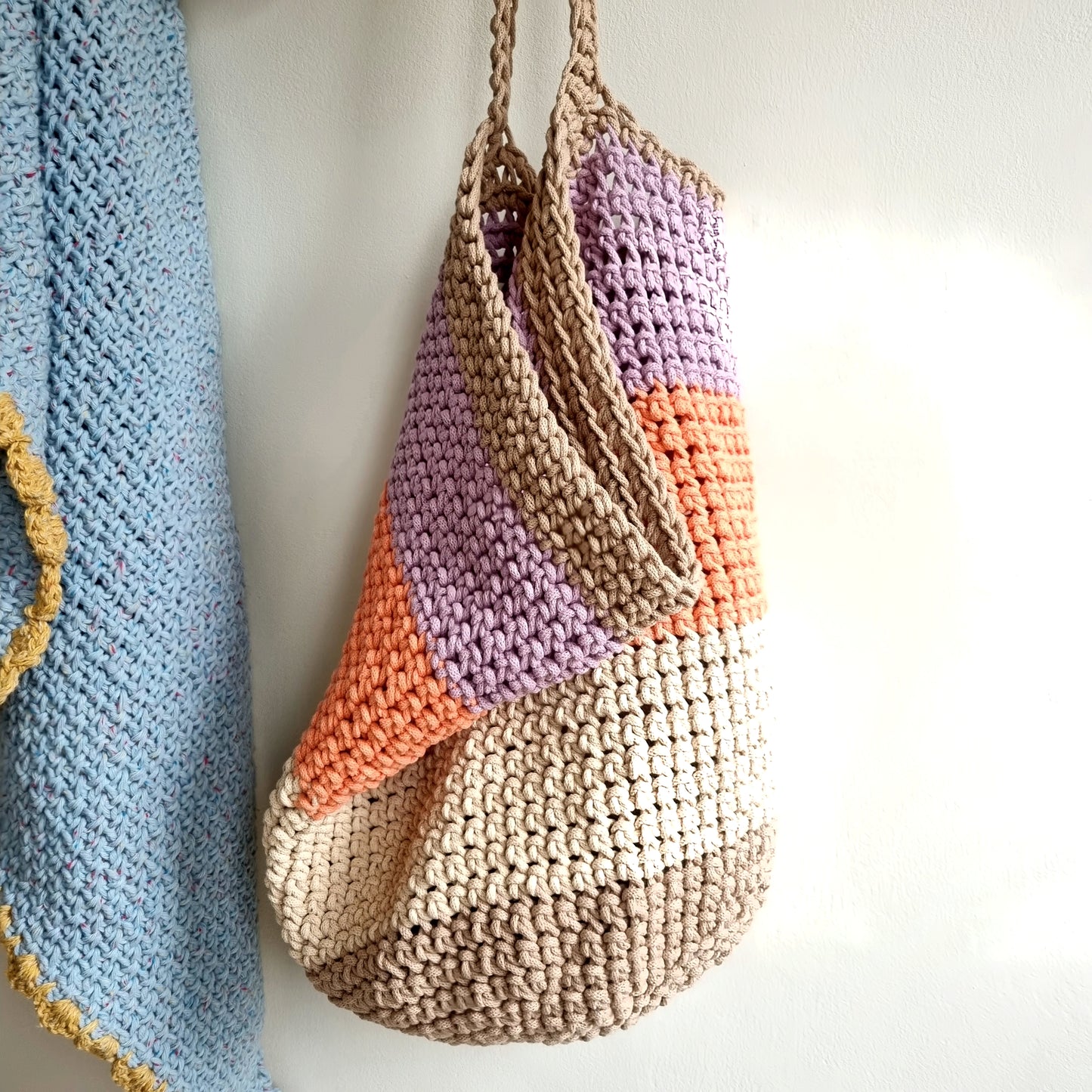 Crochet Hanging Storage Sack